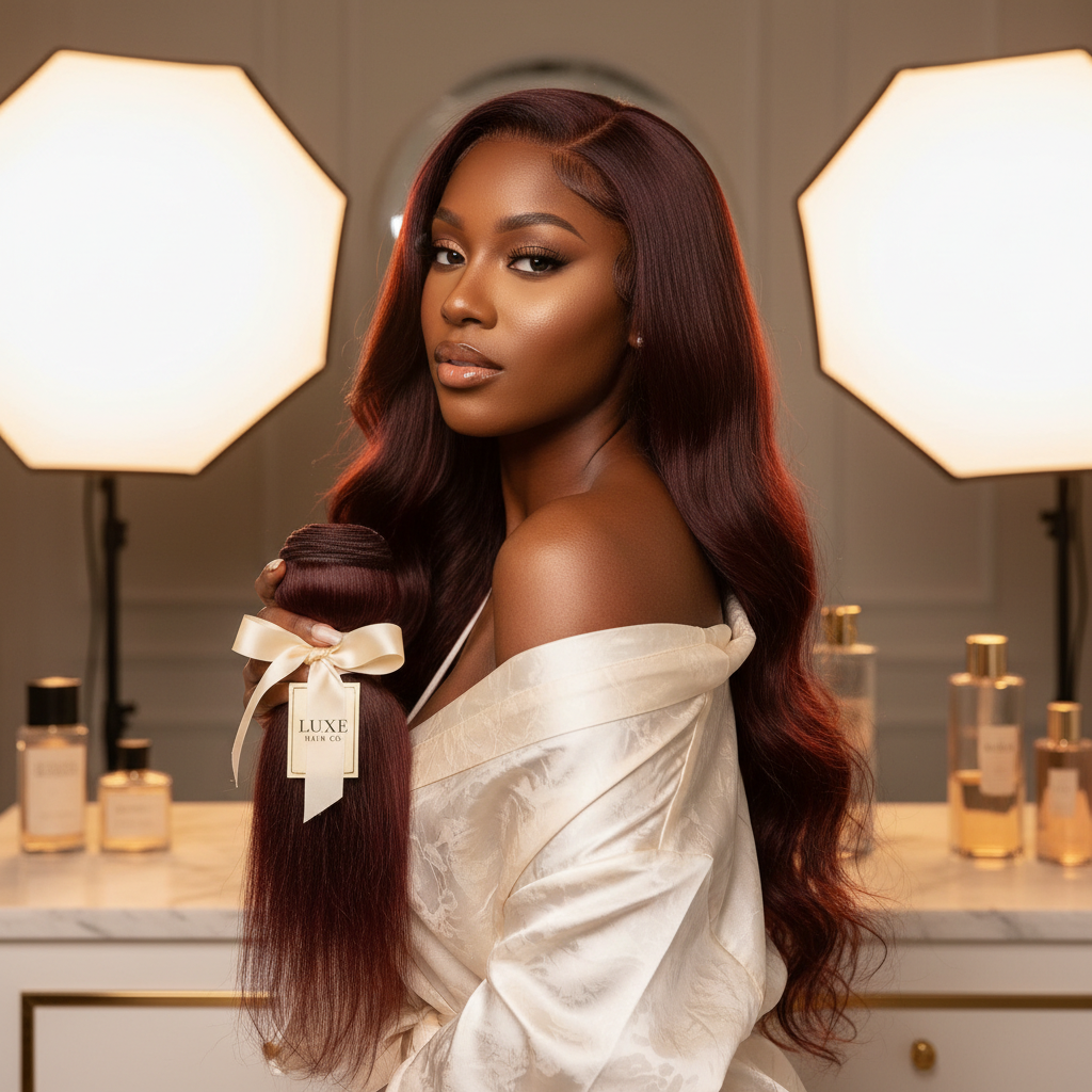 Color 33 Dark Auburn Weave