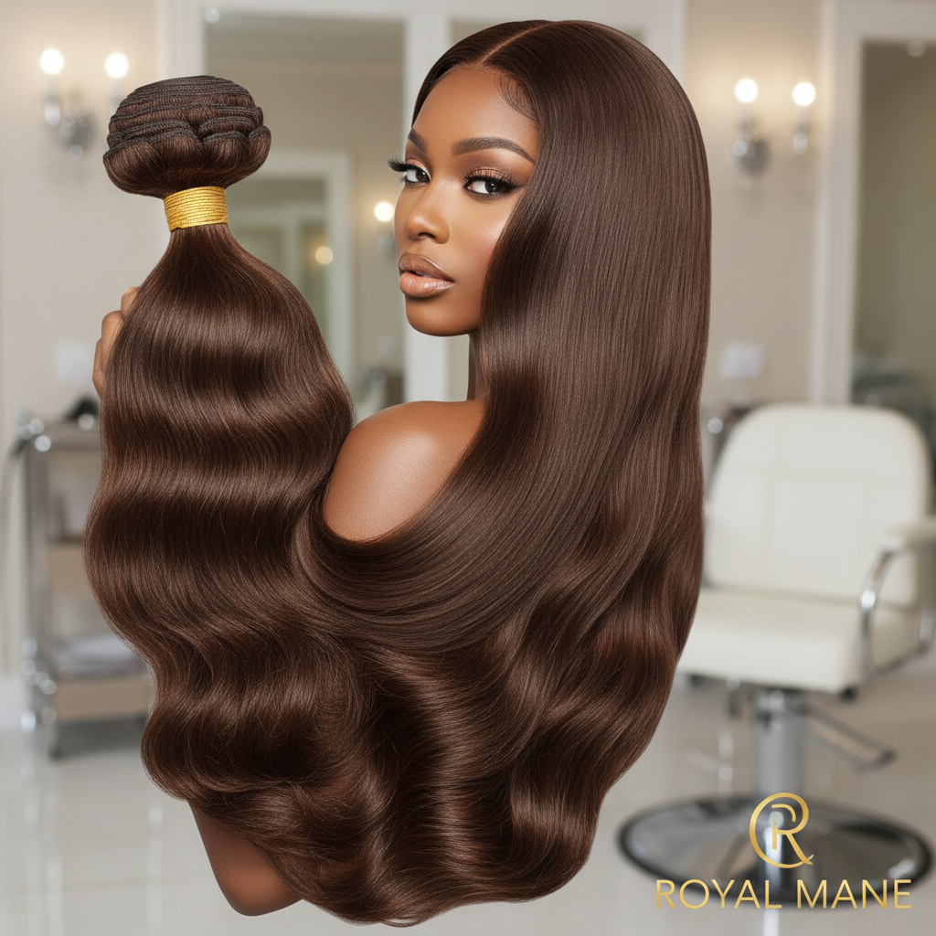 Color 4 Medium Brown Weave