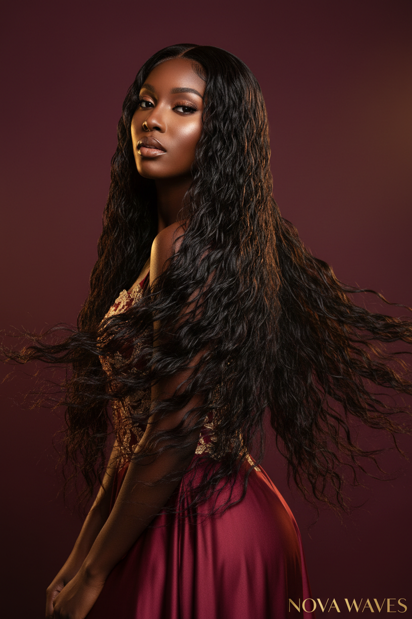 Jerry Curl Hair Extensions | Black, Dark Brown, Light Brown, Orange, Blonde, Red, Burgundy, Blue TopNotchCo.